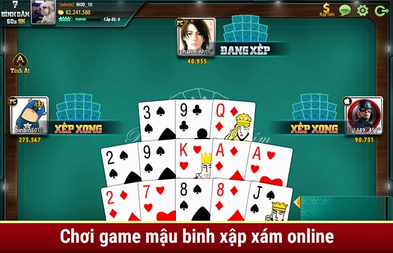 Làm thế nào để thắng game Mậu Binh online Oxbet?